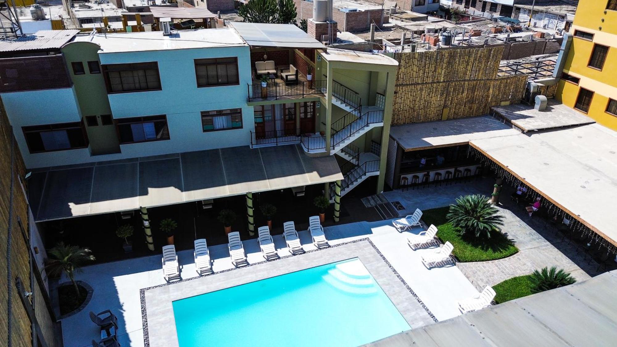 Apart Hotel El Canaveral Chincha Alta Exterior photo